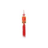 lachineuse Geluksbrenger voor reizigers 30 cm - Chinese geluksbrenger om op te hangen - Japanse amulet - Omamori geluksbrenger - kleur rood - cadeau Japan Azië - om een goede reis te wensen