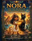 Nora and the Secret of the Lost Temple: An Egyptian Coloring Storybook Adventure for Kids Ages 4-9
