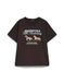 VERO Moda Vmbilda Anita Ss JRS Vmbilda Anita Ss Haut Box pour femme (1 pièce), Gâteau au chocolat, XS