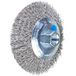 PFERD TOOLS Schijfborstel ongetordeerd KBU Ø 115 x 10 mm M14 Ø roestvrijstalen draad 0,35 voor haakse slijpers