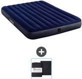 Intex Luchtbed - 2-Persoons - 152 x 203 x 25 cm - Blauw