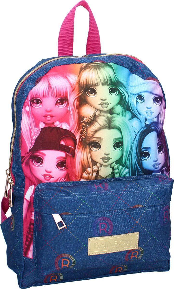 Rainbow High Fashion First Rugzak - Multi - Polyester - Blauw
