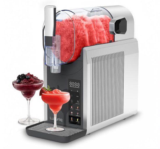 Luxuriq Slush Puppy Maker - 7-in-1 Slush Maker - 2L - Black
