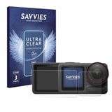 Savvies Screenprotector voor DJI Osmo Action 5 Pro - Folie Beschermfolie transparant 6 Stuks