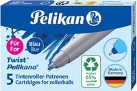 Pelikan Inktrollerpatronen eco voor Pelikano/Twist, zwart, 5 stuks