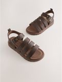 Next - Meisjes - Sandalen met dikke zool - Bruin