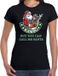 Bellatio Decorations Shoppartners Bv Fout Kerstshirt Rambo but you can call me Santa Zwart Dames XL