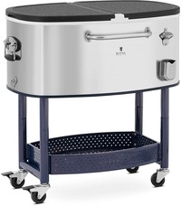 Royal Catering koelbox met chassis - 77 L - Royal Catering