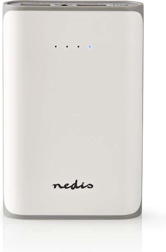 Nedis Powerbank 7.500 mAh - Wit