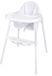 Vogue Bolero RVS & Polypropyleen Kinderstoel Wit