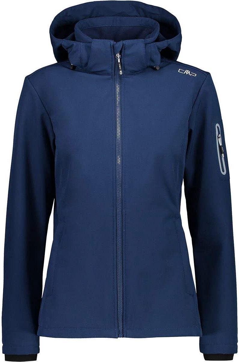 CMP softshell jas dames polyester/elastaan marineblauw