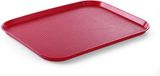 HENDI Groot fastfood dienblad – rood – 350x450 mm – polypropyleen
