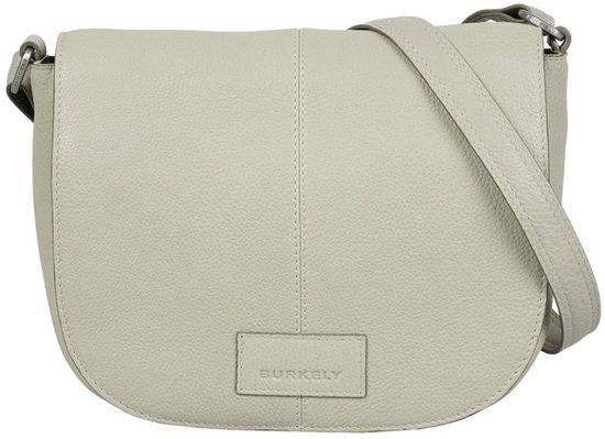 BURKELY Satchelbag Round Crossbodytas Leer Grijs