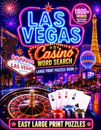 Las Vegas Word Search Puzzle Book