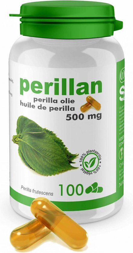 Soria Natural Perillan 500mg Capsules 120st