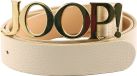 JOOP! Leren Riem 3,0 CM Women's Cow Leather Belt W80 Cream Crème