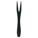 Garcia de Pou Mini Vorken 9 Cm Zwart Bamboe - 50 Eenheden