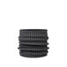 Buff Knitted Neckwarmer Norval Grey Heather Grijs