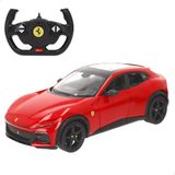 ColorBaby Rastar Ferrari Purosangue RC-auto, schaal 1:14, op afstand bestuurde replica, klapdeuren, trouwe details, verzamelaarsauto's, voor jongens en meisjes vanaf 6 jaar (41370)