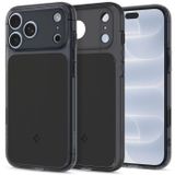 Spigen Ultra Hybrid T MagFit Hoesje Geschikt voor Apple iPhone 18 Pro Max / 17 Pro Max - Back Cover Compatibel met MagSafe / Qi2 - Zwart