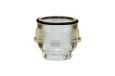 RIEGLER 101382-100/244 doorzichtige zeefbeker, voor drukregelaar voor drinkwater, R 1, R 1 1/4, 1 stuk