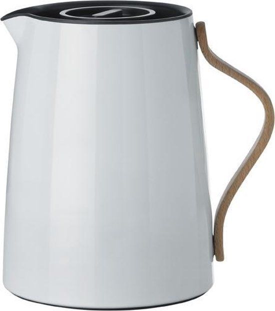 Stelton Emma Theepot - 1 l - Blauw - RVS - Dubbelwandig - Anti Drup