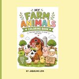 Farm Animals: Coloring Book