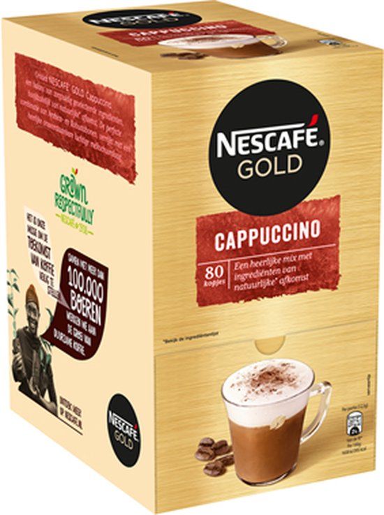 Nescafé Cappuccino Dispenser Sticks - 80 x 12.5g