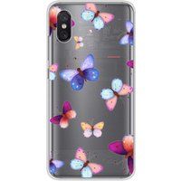 1001 coques Xiaomi Mi 8 Pro Papillons colorés bedrukt siliconen hoesje