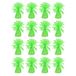 Boland - Neon ballongewicht met metallic folie, 16 stuks, 150 g, ballongewicht voor ballonnen en heliumballonnen, feestdecoratie