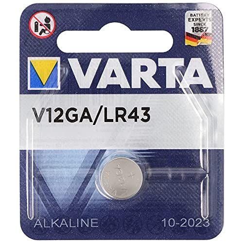 Varta V12GA, LR43, 186, 84, LR1142 knoopcel