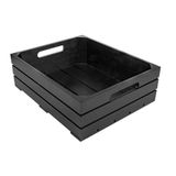 Buffet Gn 1/2 Box, 32,5 x 26,5 x 10 cm, Zwart, Bamboe
