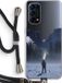 Case Company® - Oppo Find X3 Lite Hoesje met Koord - Wanderlust - Zwart Koord - TPU Back Cover