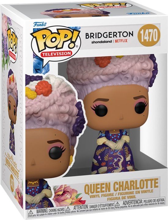 Funko Pop! - Bridgerton - Queen Charlotte #1470 - Film & Series Merchandise