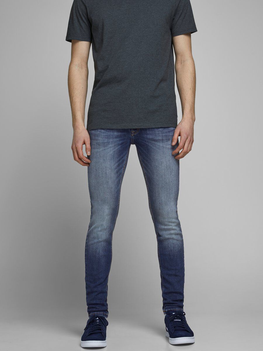 Jack & Jones Jeans - LIAM Skinny Fit - Blue Denim - W36 X L32