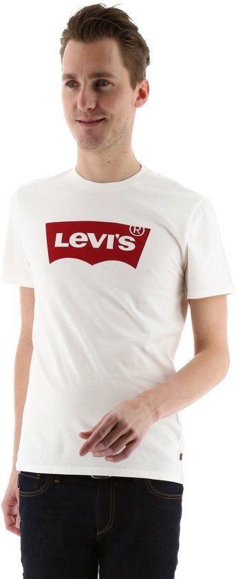 Levi's Batwing T-shirt wit maat L