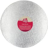 FunCakes Cake Drum Rond - Zilver - Ø30,5 cm