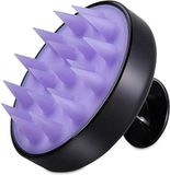 New Age Devi Siliconen haarborstel - SiliBorstel - Silicone hairbrush - Anti-roos - Hoofdhuidverzorging - Massageborstel - Gezond Haar - Haarverzorging