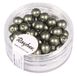 Rayher Hobby Rayher 14447458 Renaissance glaswasparels, mat, 6 mm Ø, anticolive, doos 45 stuks
