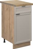 Vicco Fame-Line Keukenonderkast – 40 cm, WB Eik GrijsBeige