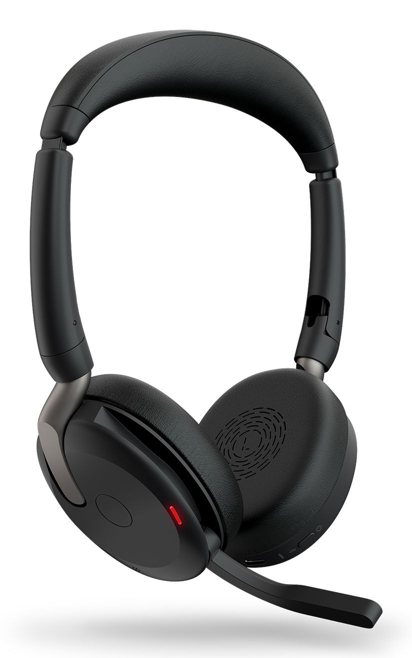 Jabra Evolve2 65 Flex - Headset - Bluetooth - Zwart