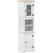 Maison Exclusive - Armoire de salle de bain, blanc, 50 x 40 x 185 cm, en pin massif
