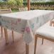 PETTI Artigiani Italiani Tafelkleed, vlekbestendig, rechthoekig, voor feestjes en baby's, keukentafel, design: feest, 05 x 6 zitplaatsen (140 x 180 cm), 100% Made in Italy