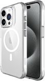 Buddi Core - Hoesje Geschikt voor Apple iPhone 15 Pro - Compatibel met MagSafe - Back Cover met Magneet - Doorzichtige Telefoonhoes - Beschermhoes - Transparant
