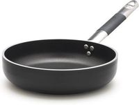 Pentole Agnelli PROFESSIONELE KOEKENPAN 20CM (H4,5CM) AL BLACK AGNELLI 5MM DIK MET "COOL" HANDLE INOX HANDLE