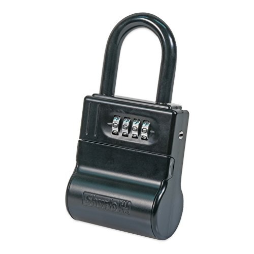 ShurLok FJM Security SL-700W outdoor sleutelbox met 4-wijzerplaat combinatie, zwarte afwerking