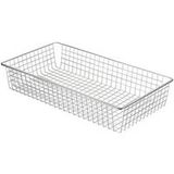 Häfele Panier à accrocher hauteur 175 mm, acier, blanc, capacité de charge 15 kg, largeur caisson 1000 mm