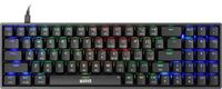 Marvo Shogo 78W Sans fil – Clavier de jeu mécanique 75% sans fil, Tri-Mode (Bluetooth / 2.4GHz / USB-C), échangeable à chaud, anti-ghosting, noir