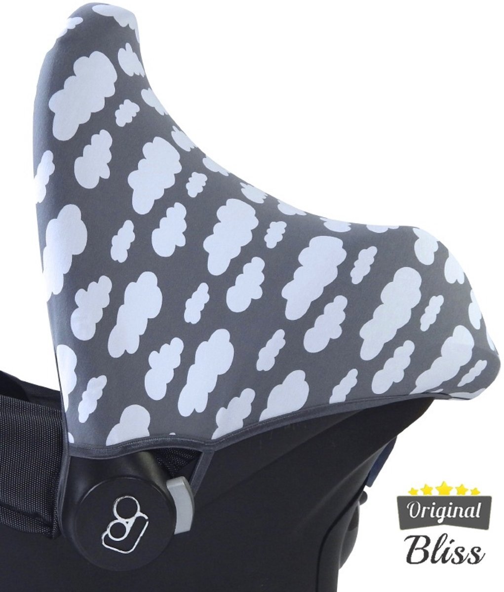 Bliss Maxi Cosi Zonnekap - Kap/Kapje voor Maxi Cosi - Cabriofix Citi Pebble plus - Wolk Grijs