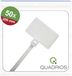 Quadrios 25CA581 Kabelmarkering Markeringsvlak: 25 x 15 mm Wit 50 stuk(s)